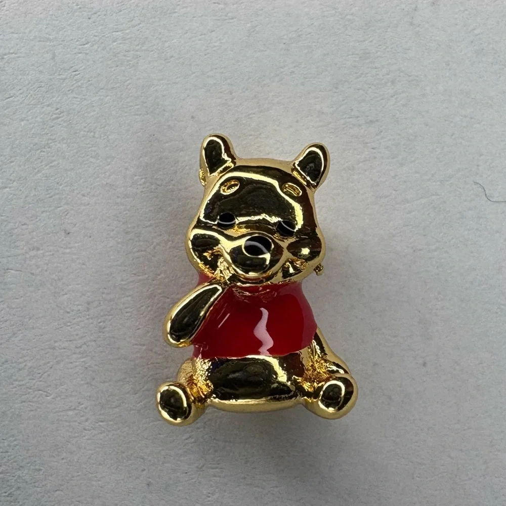 Disney Winnie the Pooh Gold and red 925 silver - Picture 4 of 5